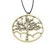 Hanger Levensboom groot - oud goud