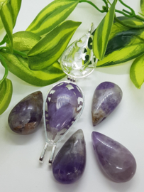 Edelsteen druppel Amethyst