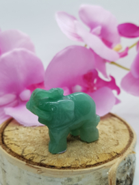 Olifant Aventurijn groen