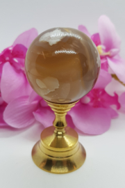 Flower agaat  bol - 42mm