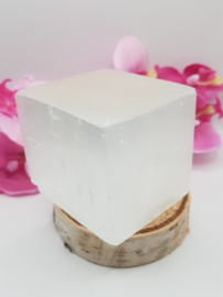 Seleniet / Satijnspaat Kubus