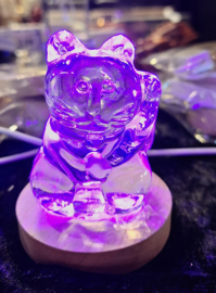 Licht voetje rond - gekleurd licht met USB