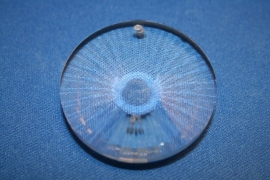 Kristal raamhanger "cirkel" ca. 4,5 cm