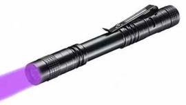 UV Zaklamp - Blacklight incl. batterij