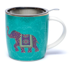 Thee mok  met zeefje -  Olifant