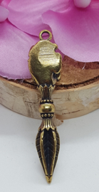 Phurba met Ganesha (plat)
