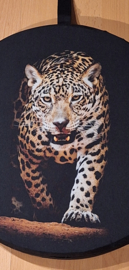 Oceandrum "Panter" op zwarte mand