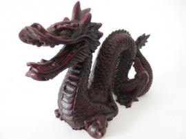 Draak groot - rood