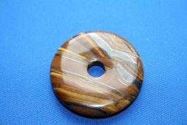 Tijgeroog donut - 30mm