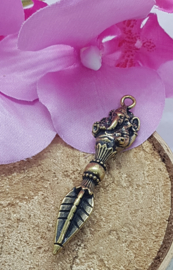 Phurba met Ganesha (plat)