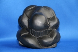 Yogiman - mat zwart polystone