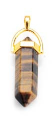 Hanger Tijgeroog - goud