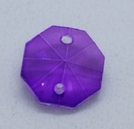 Octagon kraal - paars