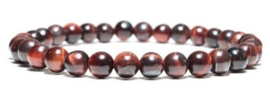 Tijgeroog rood - 6mm