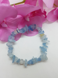 Split armband - Aquamarijn