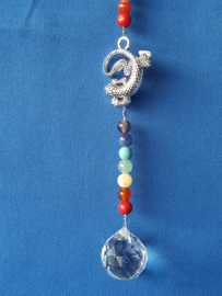 Chakra hanger met Gekko