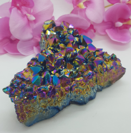 Titanium Rainbow Amethyst kwarts