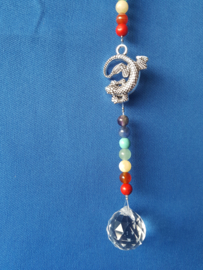Chakra hanger met Gekko