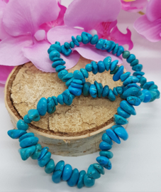 Split armband  - Turkoois china