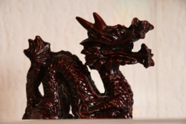 Draak klein - rood