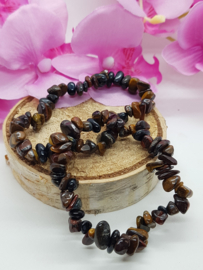 Split armband - Tijgeroog multi
