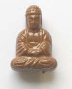 Boeddha acryl - Bruin