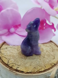 Amethyst wolf