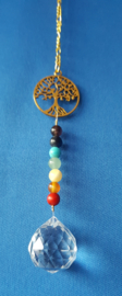 Chakra raamhanger boompje goud