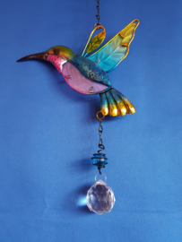 Kolibrie (blauw) met 3cm bol