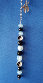 Yin Yang met Onyx & Opaliet Raamhanger