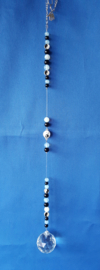 Yin Yang met Onyx & Opaliet Raamhanger