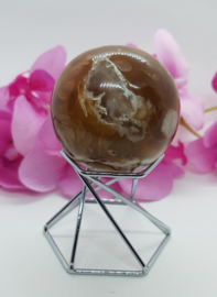 Flower agaat  bol - 47mm