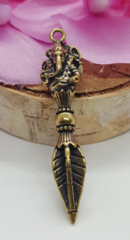 Phurba met Ganesha (plat)