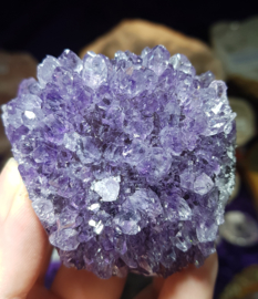 Amethyst  egel vorm - nr. 17