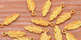 Veertje mini goud