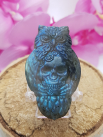 Labradoriet Uil met skull - nr. 3