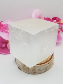 Seleniet / Satijnspaat Kubus