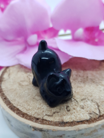 Poesje Obsidiaan staartje