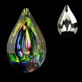Kristal raamhanger "Bindi" - Multicolor  3,2 x 5 cm