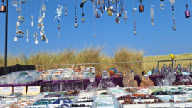 Braderie AKA Hippie markt Egmond Boulevard