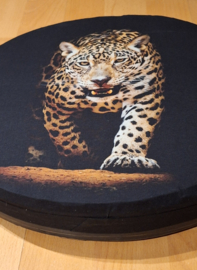 Oceandrum "Panter" op zwarte mand