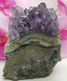 Amethyst  ruw staand