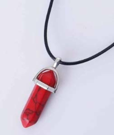 Hanger Gekleurde Howliet rood