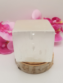 Seleniet / Satijnspaat Kubus