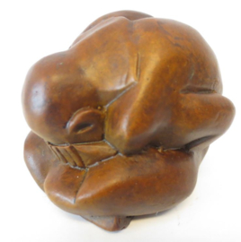 Yogiman - bruin polystone