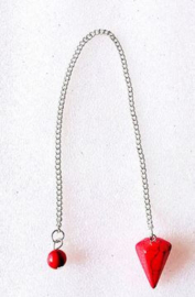 Howliet rood pendel - mini