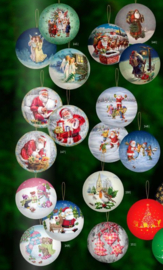 Cadeaukerstballen Kerstavond 8½cm (3)