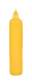 Piramide kaarsen honing 105x22,5mm (40 stuks)