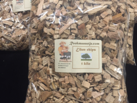 Rookmannetje Rookhout Eiken Chips 1 kilo