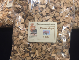 Rookmannetje Rookhout Kersen Chips 1 kilo